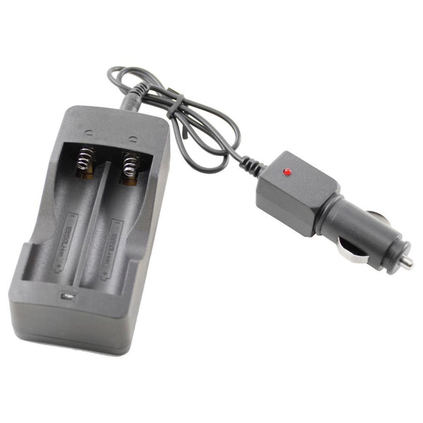 Double Battery Car Charger 3.7 V Li-ion