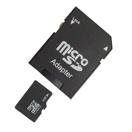 4GB microSDHC Memory Card