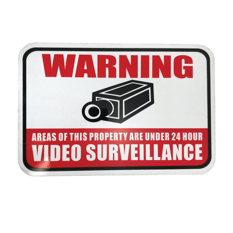 SVAT 12"x 18" Aluminum Video Surveillance Sign