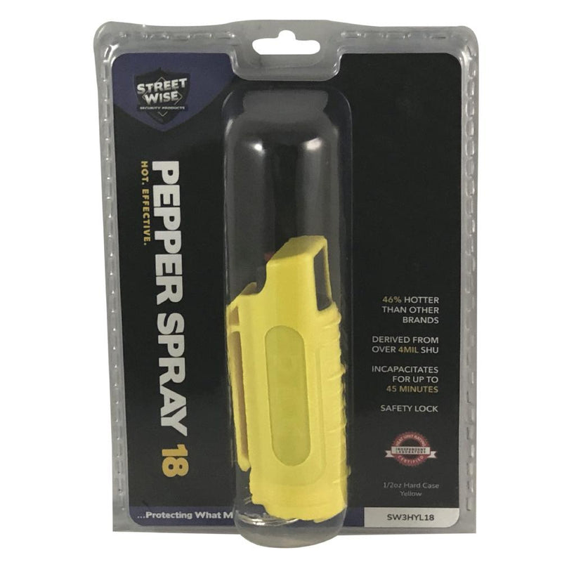 Streetwise 18 Pepper Spray 0.5oz Hard-case