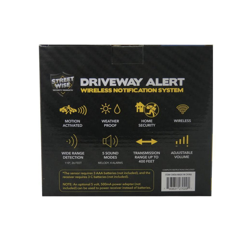 Driveway Alert Wireless Notification System
