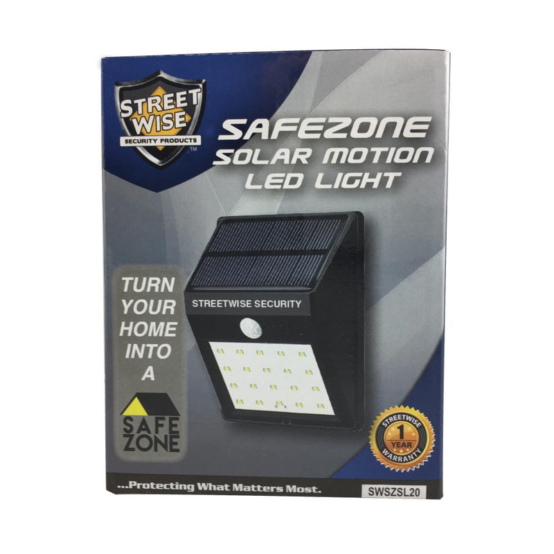 SafeZone Solar Motion LED Light